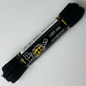 Vintage Dr. Martens MIE Black Thick Waxy Laces 47”